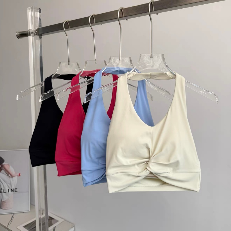 Halter Twist Sports Bra Women  - Pilate Yoga Workout 评论和价格