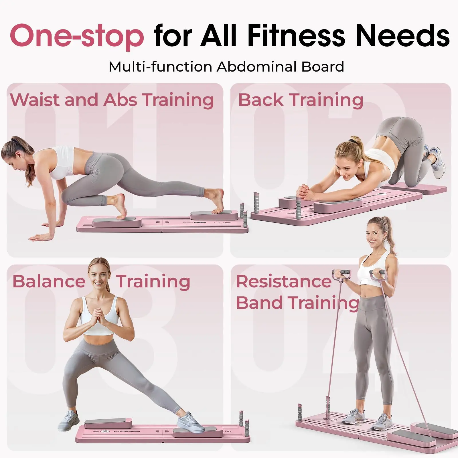 Foldable Pilates Board Multifu - Pilates & Yoga Vida 评论和价格