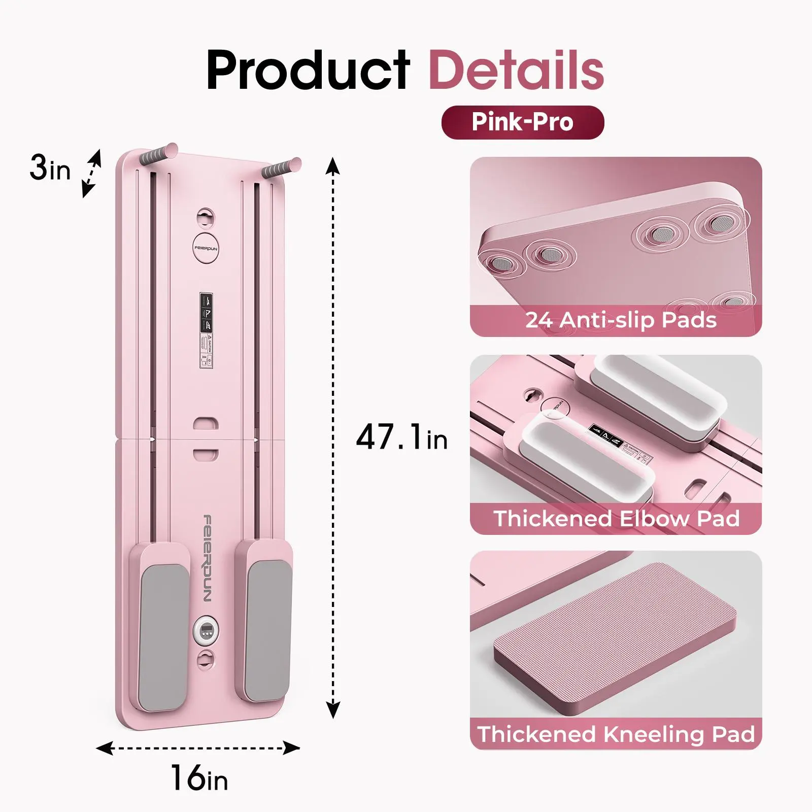 Foldable Pilates Board Multifu - Pilates & Yoga Vida 评论和价格