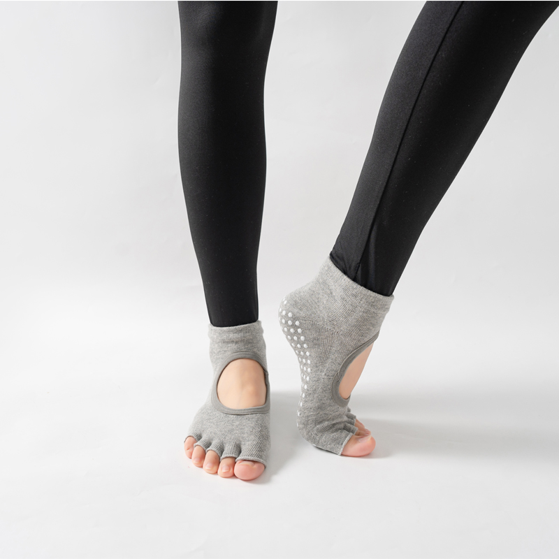 Women Backless Five Toe Yoga S - Medias Para Pilates Y Yoga 评论和价格